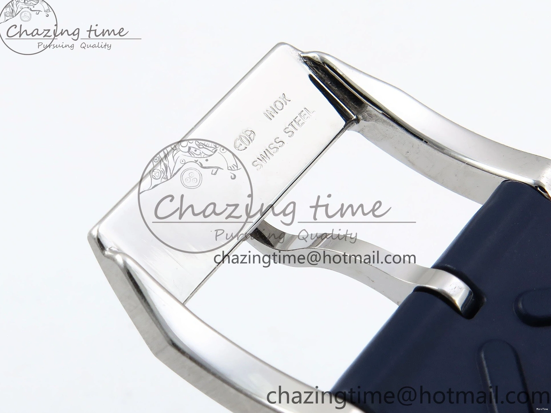 MIROTIME 0123 Portuguese Chrono IW3716 Z+F 1:1 Best Edition Blue Dial on Blue Rubber Strap A UrbanChic 7018